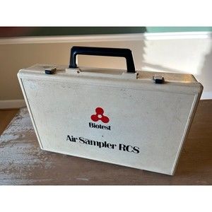 Biotest Hycon Air Sampler RCS 940015 Analog w/ Impeller Drum, Blade & Case